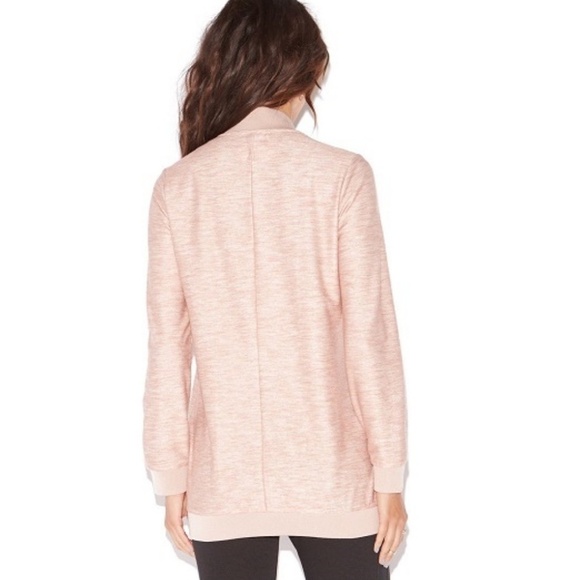 JUSTFAB LIGHTWEIGHT BOMBER JACKET - BLUSH SIZE 2X (NEW WITH TAGS) - Picture 2 of 5